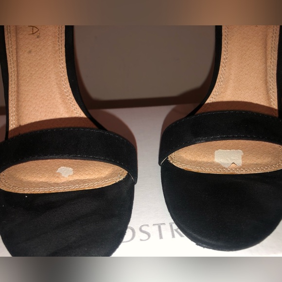 Nordstrom black suede heels with a dust cover for each shoe; sexy and classy - Picture 9 of 11